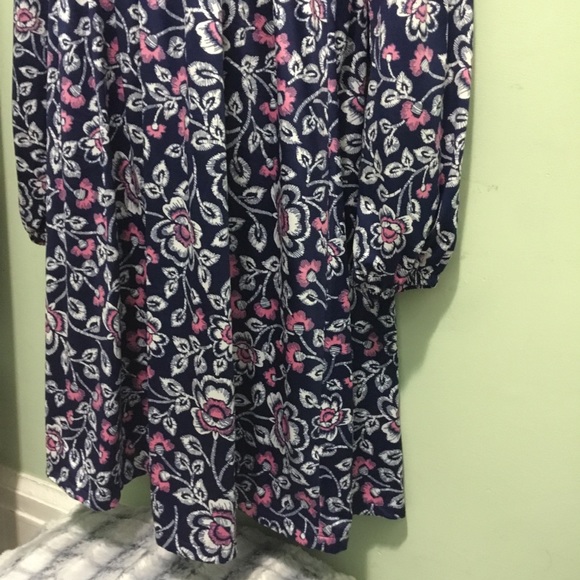 Floral Bohemian Long Sleeve Dress - Picture 7 of 13